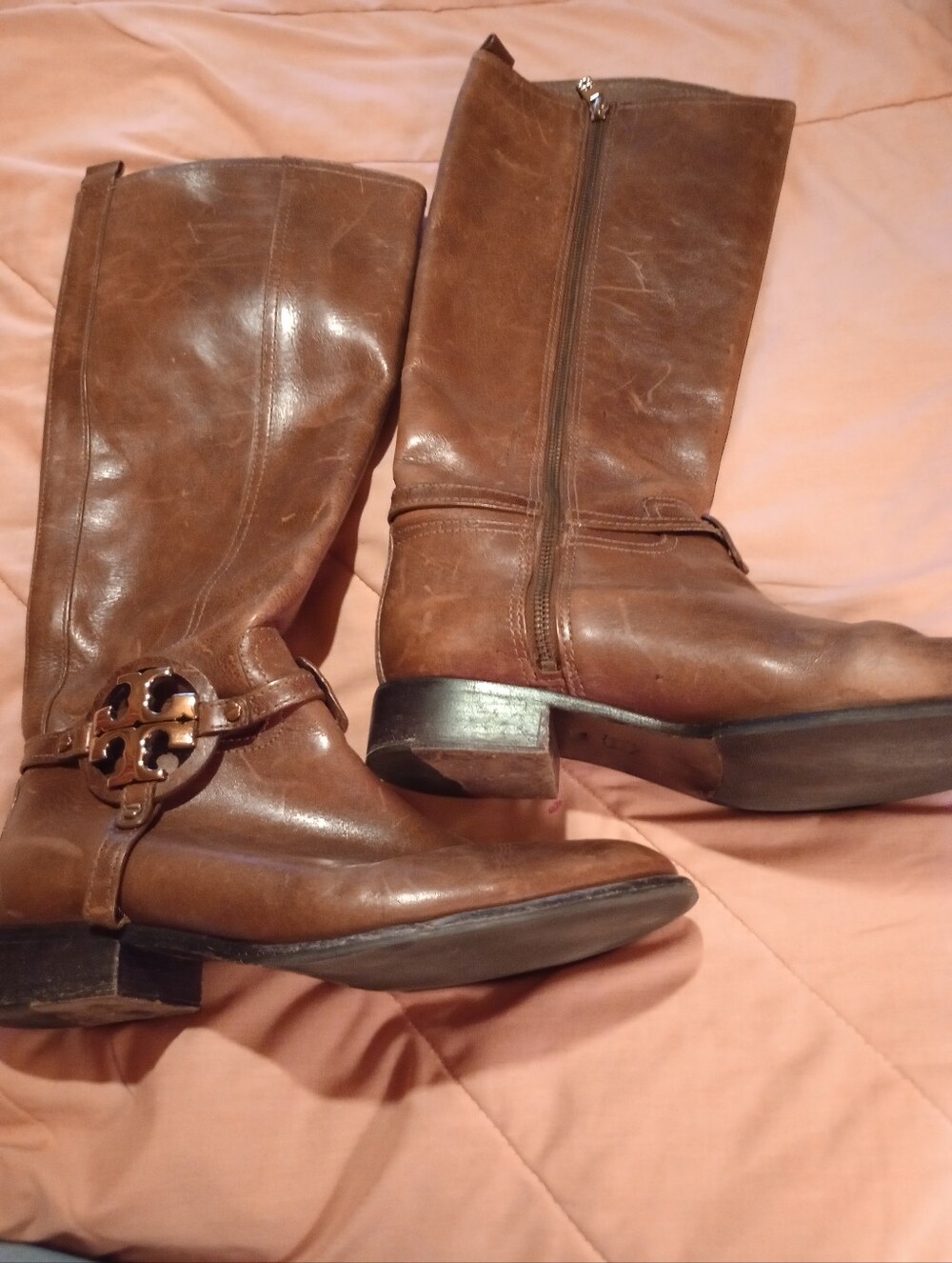 Tory Burch Leather Boots